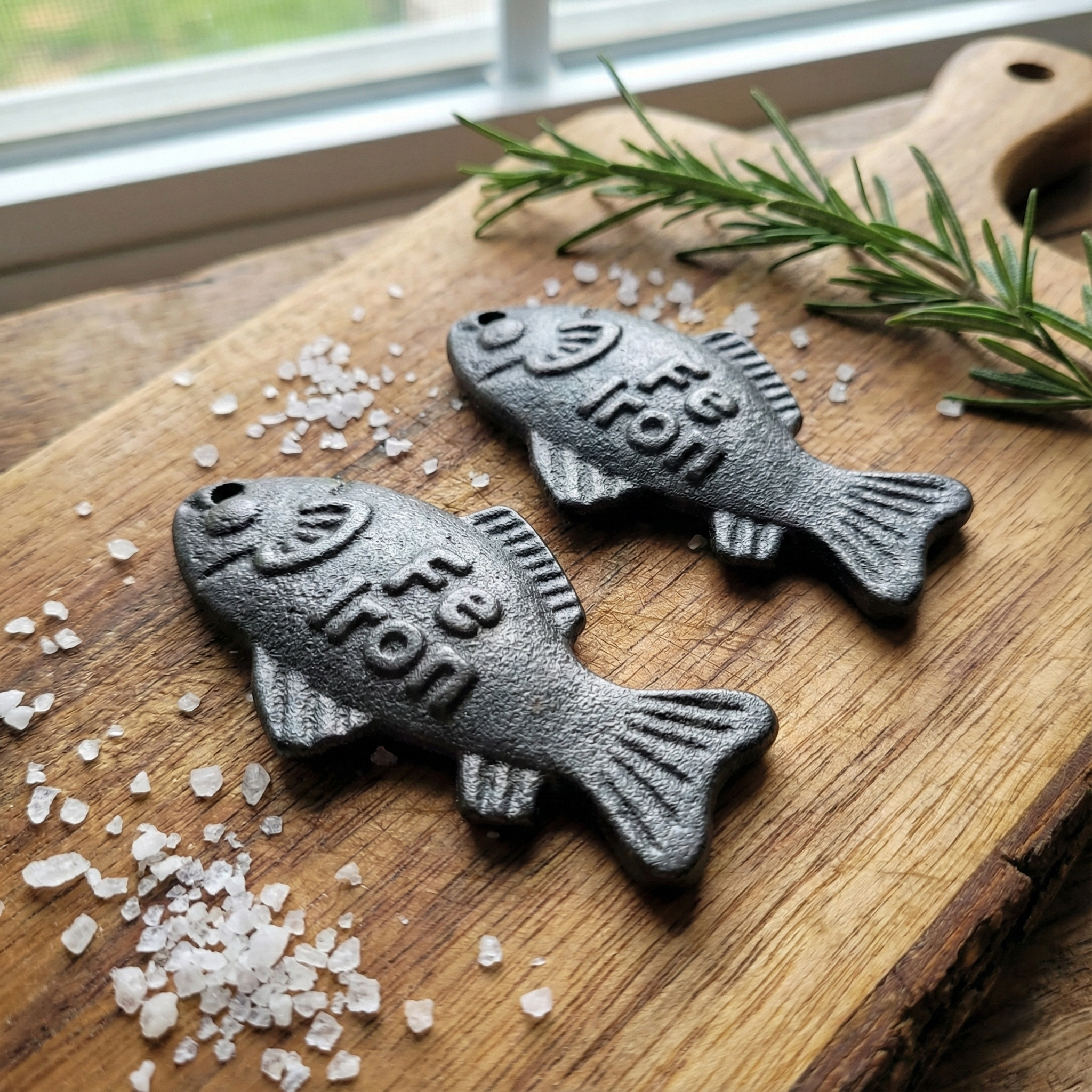 Lucky Iron Fish (2-Pack) – Natural Iron Supplement Tool for Cooking